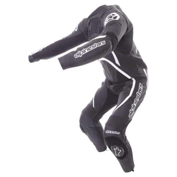 ALPINESTARS ORBITER 1PC SUIT BLACK WHITE